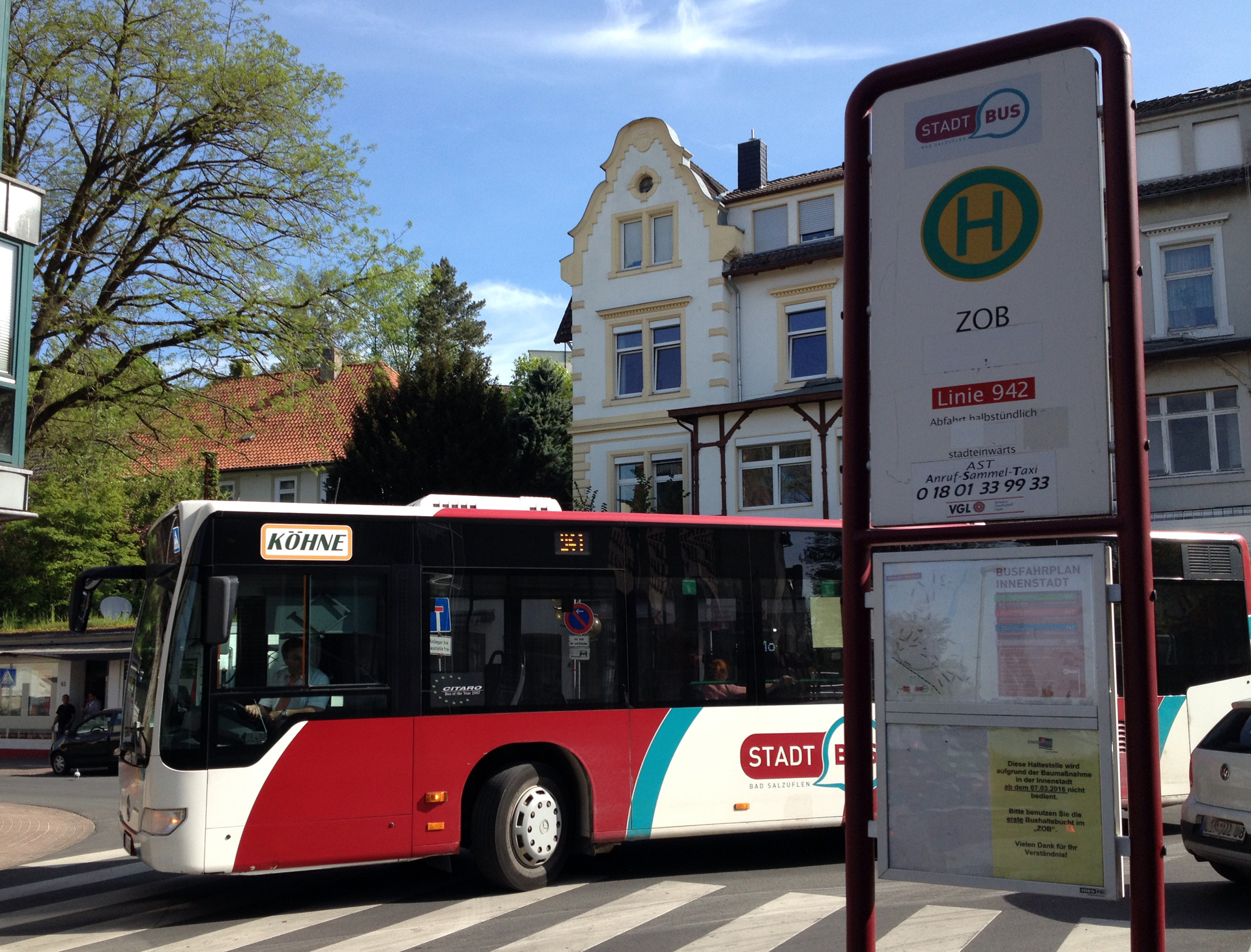 Bad Salzuflen » Bus und Bahn fahrscheinfrei